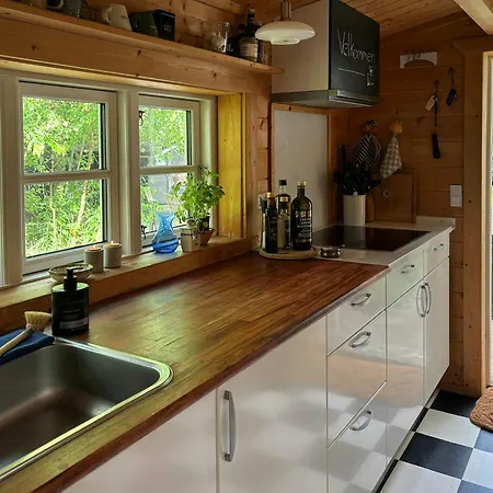 Tatil Evi Log Between North Sea And Stadil Fjord *