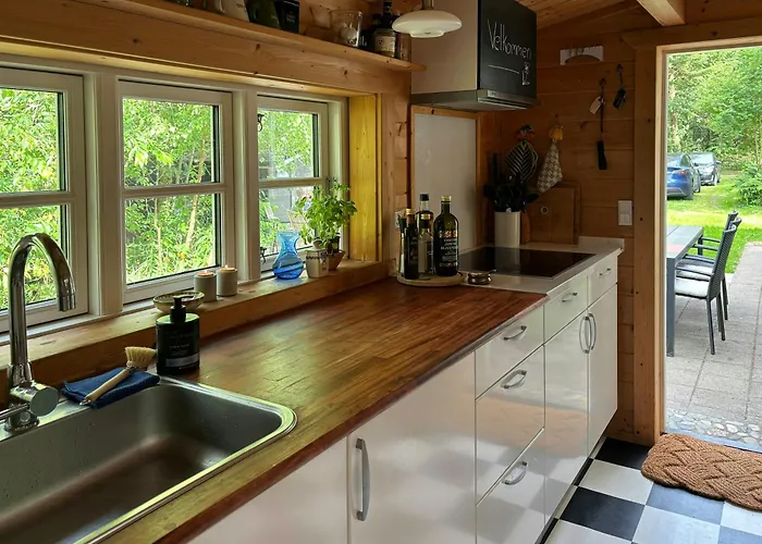 Tatil Evi Log Between North Sea And Stadil Fjord *